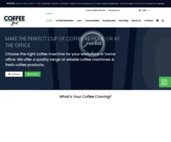 Coffeebiz.co.nz(Coffee Machines for Work or at Home) Screenshot