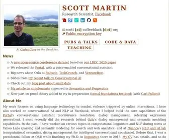 Coffeeblack.org(Scott Martin) Screenshot