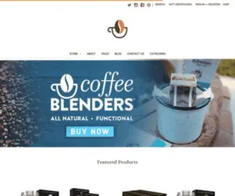 Coffeeblenders.com(Single Serve Pour Over Coffee) Screenshot