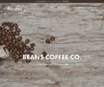 Coffeebybeans.com(Beans Coffee Company) Screenshot