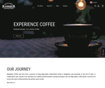 Coffeebymannheim.in(Experience Craft Coffee) Screenshot