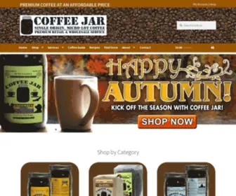 Coffeebythejar.com(Premium coffee at an affordable price) Screenshot