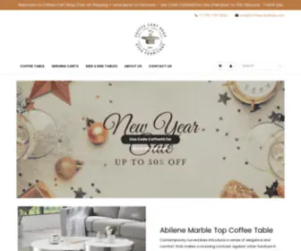 Coffeecartshop.com(Coffee cart shop) Screenshot