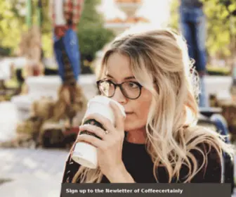 Coffeecertainly.com(Coffee Certainly) Screenshot