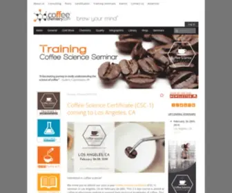 Coffeechemistry.org(Home) Screenshot