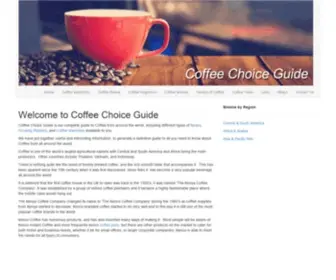 Coffeechoiceguide.co.uk(Kenco Coffee Machines) Screenshot