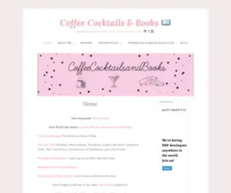 Coffeecocktailsandbooks.com(This is the home page's excerpt) Screenshot