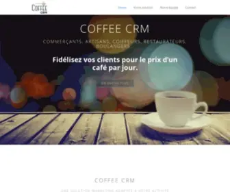 Coffeecrm.fr(Coffee CRM) Screenshot