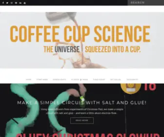 Coffeecupscience.net(Coffee Cup Science) Screenshot