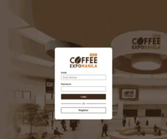 Coffeeexpomanila.com(Coffee Expo ManilaPhilippines' First Virtual Coffee Expo) Screenshot