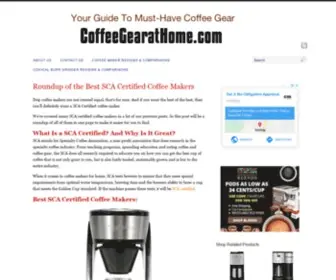 Coffeegearathome.com(Your Guide To Must) Screenshot