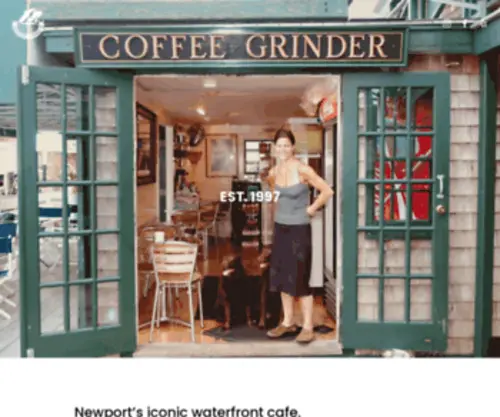 Coffeegrindernewport.com(The Coffee Grinder) Screenshot