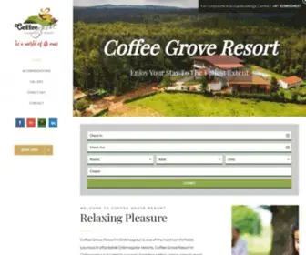 Coffeegroveresort.com(Coffee Grove Resort) Screenshot