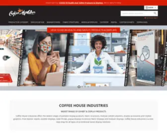 Coffeehousebooths.com(Coffee House Industries) Screenshot