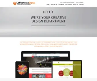 Coffeehousedigital.com(Creative Design and Web Development Agency) Screenshot