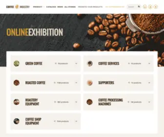 Coffeeindustry.online(Coffee industry) Screenshot