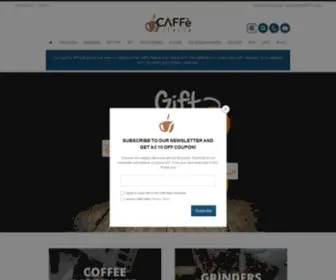 Coffeeitalia.co.uk(We supply Gaggia) Screenshot