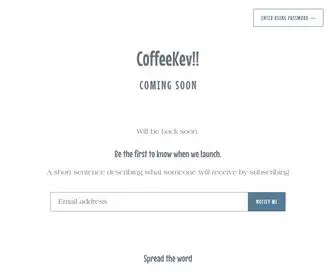 Coffeekev.shop(Coffeekev shop) Screenshot