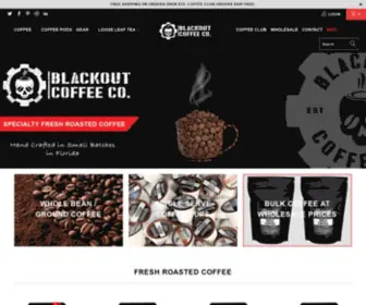 Coffeekind.com(Best Small Batch Fresh Roasted Coffee by Blackout Coffee) Screenshot