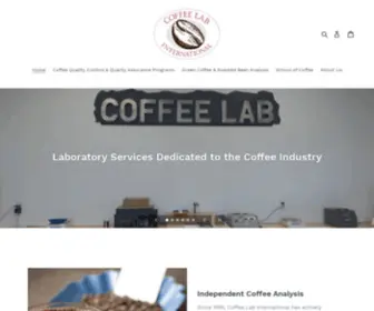 Coffeelab.com(Coffee Lab International) Screenshot