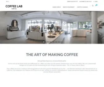 Coffeelabswiss.ch(Coffee Lab Swiss) Screenshot