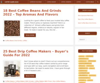 Coffeemakerguru.com(Coffeemakerguru) Screenshot