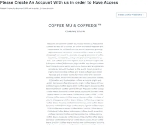 Coffeemu.com(Supernatural Taste Of Premium Coffee) Screenshot