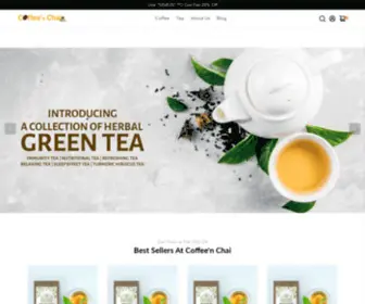 Coffeenchai.com(Shop Coffee & Tea Online USA) Screenshot