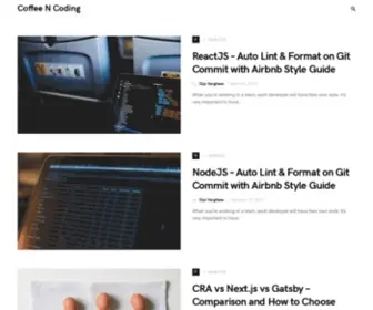 Coffeencoding.com(Coffee N Coding) Screenshot