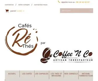 Coffeenco.fr(Boutique de café en ligne) Screenshot