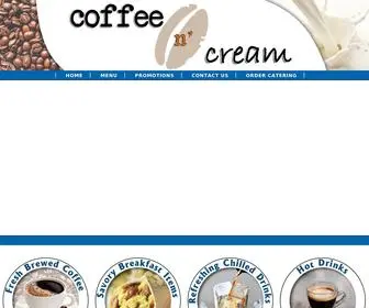 Coffeencreamma.com(Coffee N' Cream) Screenshot