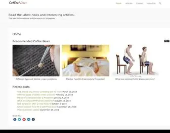 Coffeenews.org(Coffee News) Screenshot