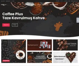 Coffeeplus.com.tr(Coffee Plus Roastery) Screenshot