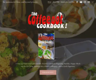 Coffeepotcookbook.com(The site) Screenshot