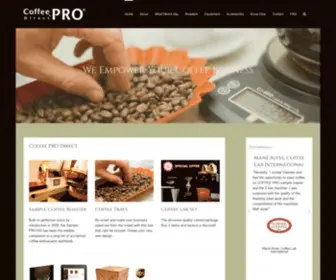 Coffeeprodirect.com(Professional coffee lab equipment for sale) Screenshot