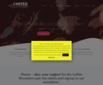 Coffeerevolution.net(Coffeerevolution) Screenshot