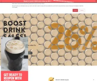 Coffeeripples.com(Create Unique Beverage Designs with The Ripple Maker) Screenshot