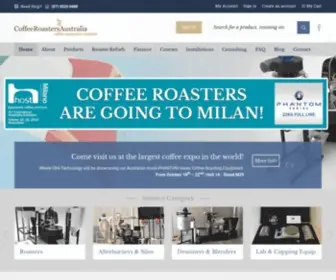 Coffeeroasters.com.au(Coffee Roasters Australia) Screenshot
