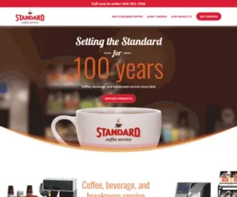 Coffeeservice.com(Standard Coffee Service) Screenshot