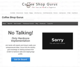 Coffeeshopgurus.com(Coffee Shop Gurus) Screenshot