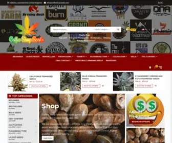 Coffeeshopseeds.com(Coffee Shop Seeds) Screenshot