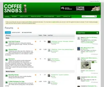 Coffeesnobs.com.au(Forums) Screenshot