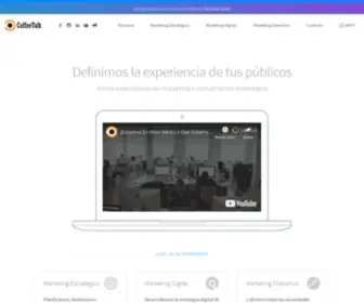 Coffeetalk.com.ar(Consultora de Marketing y Comunicación Estratégica) Screenshot