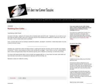 Coffeetalking.com(It's Just the Coffee Talking) Screenshot