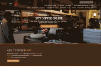 Coffee.uk.com(Coffee Plant Ltd) Screenshot