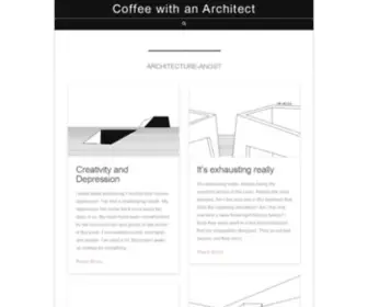 Coffeewithanarchitect.com(Coffee with an Architect) Screenshot