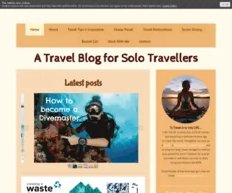 Coffeewithasliceoflife.com(Travel and Scuba Blog) Screenshot