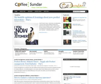 Coffeewithsundar.com(Coffeewithsundar) Screenshot