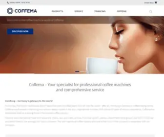 Coffema.com(The Coffee Business Company) Screenshot