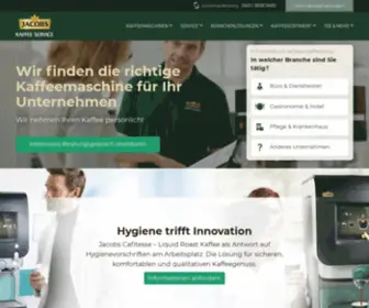 Coffenco.de(Kaffeemaschinen für Unternehmen) Screenshot